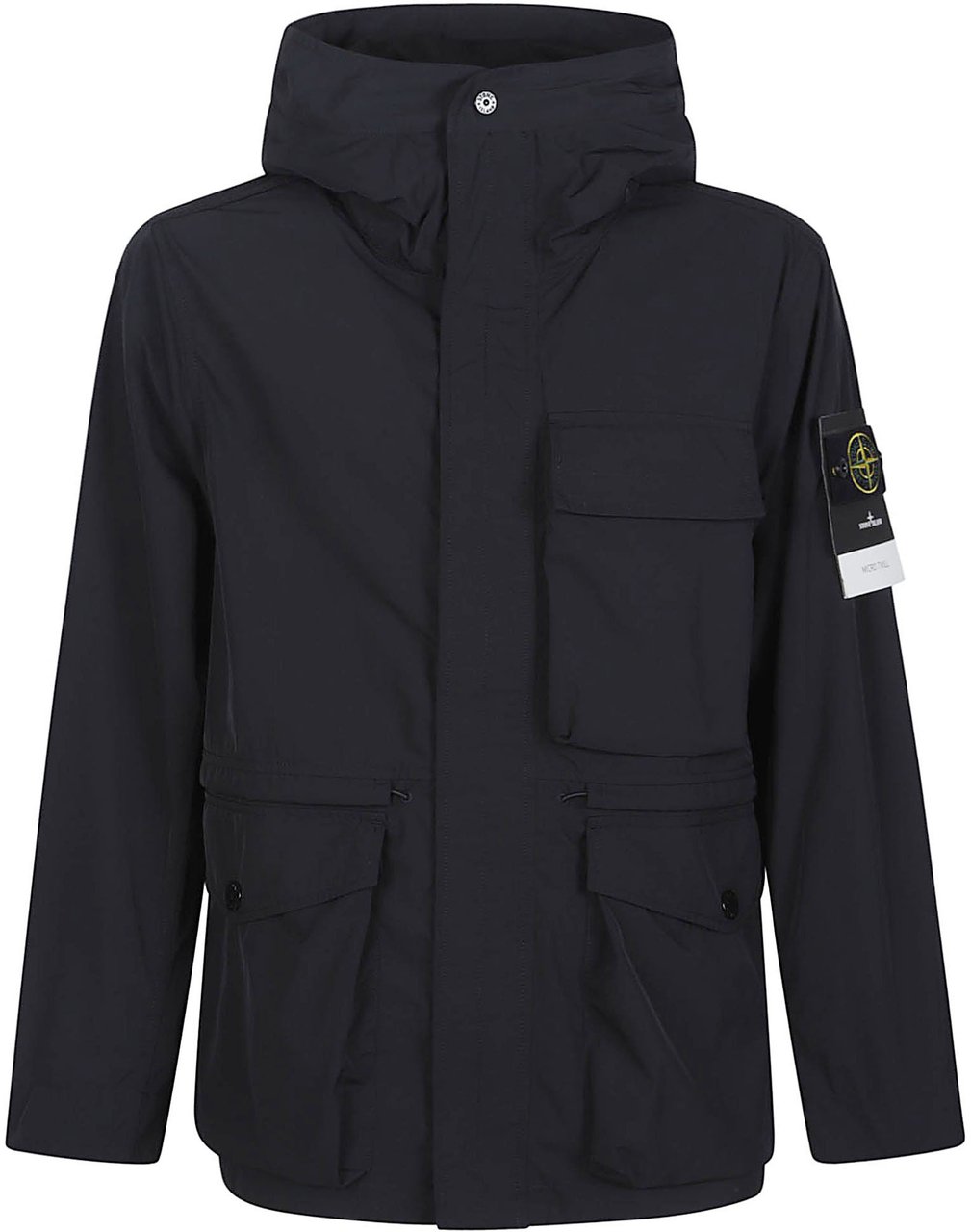 Stone Island Short Parka Black Zwart