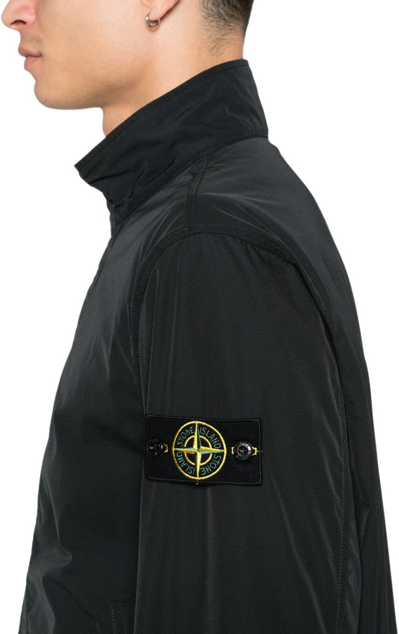 Stone Island Coats Black Zwart