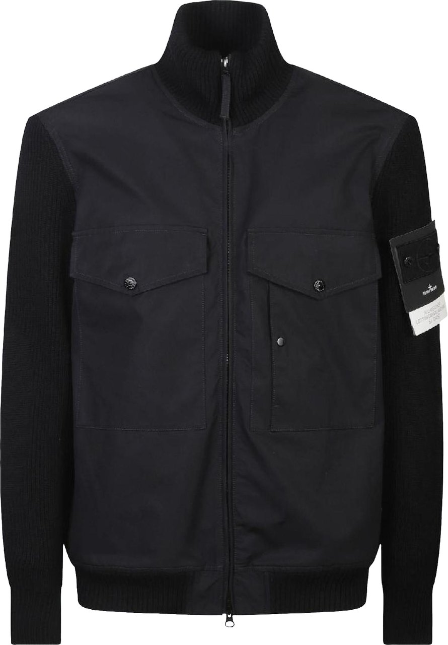 Stone Island Heren Bomber jas Zwart