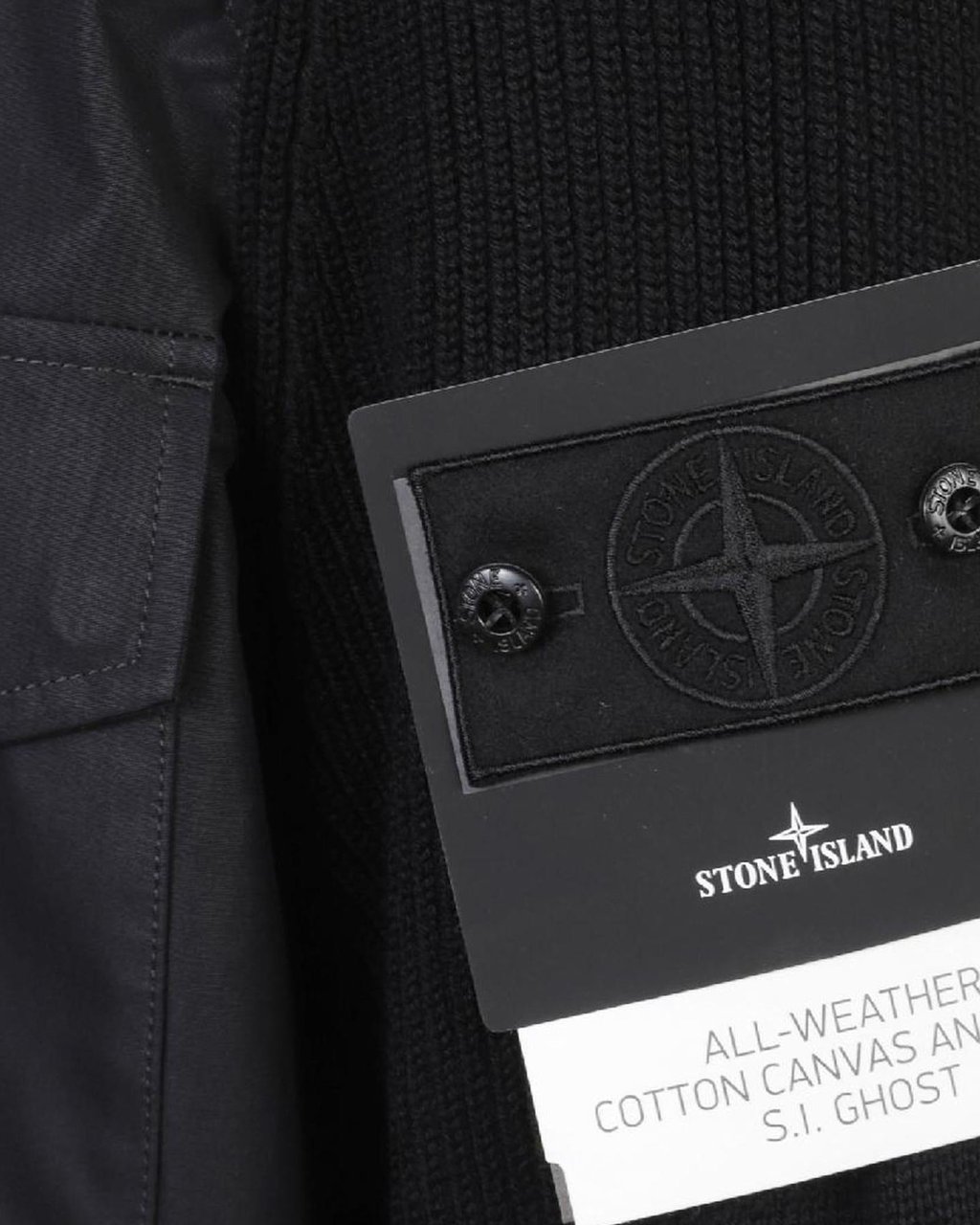 Stone Island Heren Bomber jas Zwart