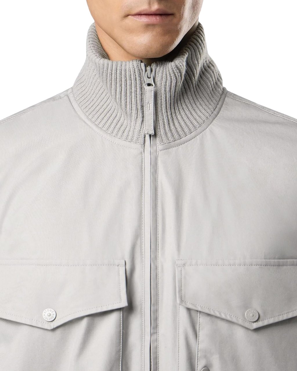 Stone Island Heren Bomber Beige