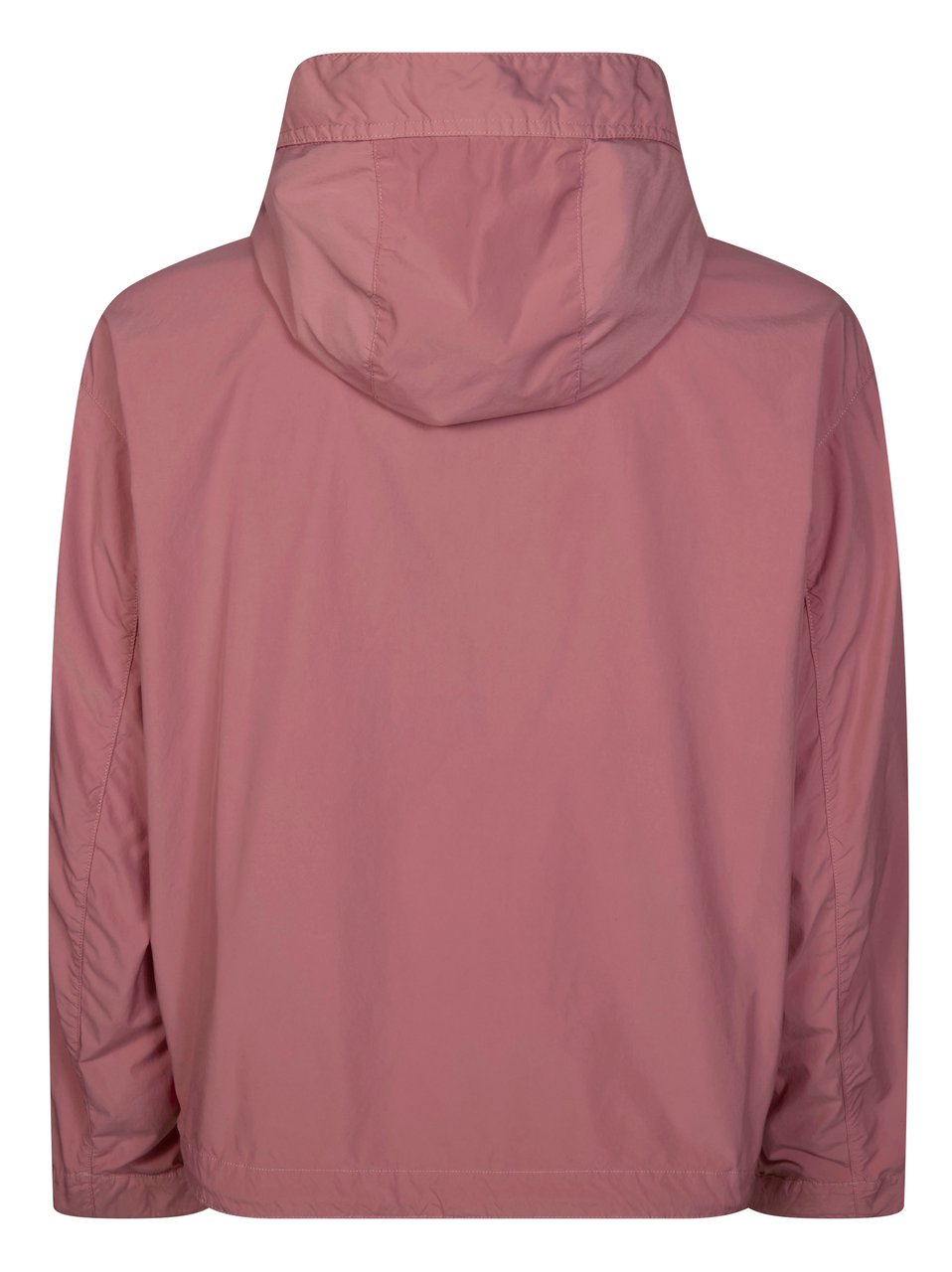 Stone Island Pink Minimalist Hooded Short Parka Roze