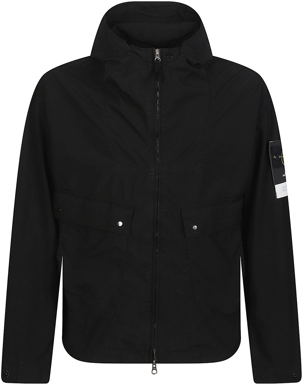 Stone Island Short Parka Black Zwart
