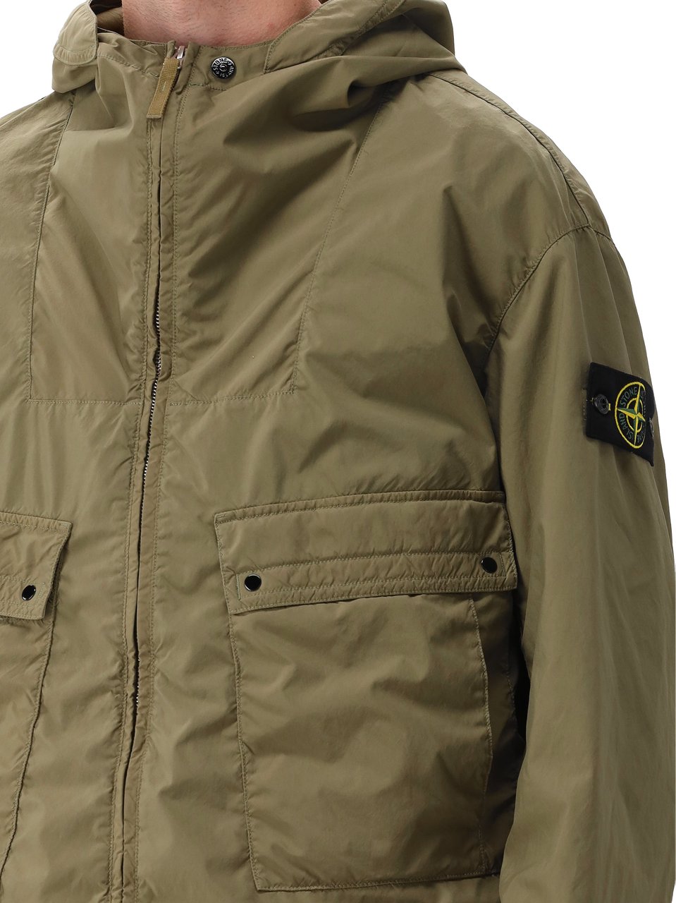 Stone Island Stone Island Parka Groen Groen