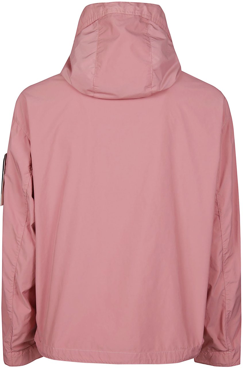 Stone Island Short Parka Pink Roze