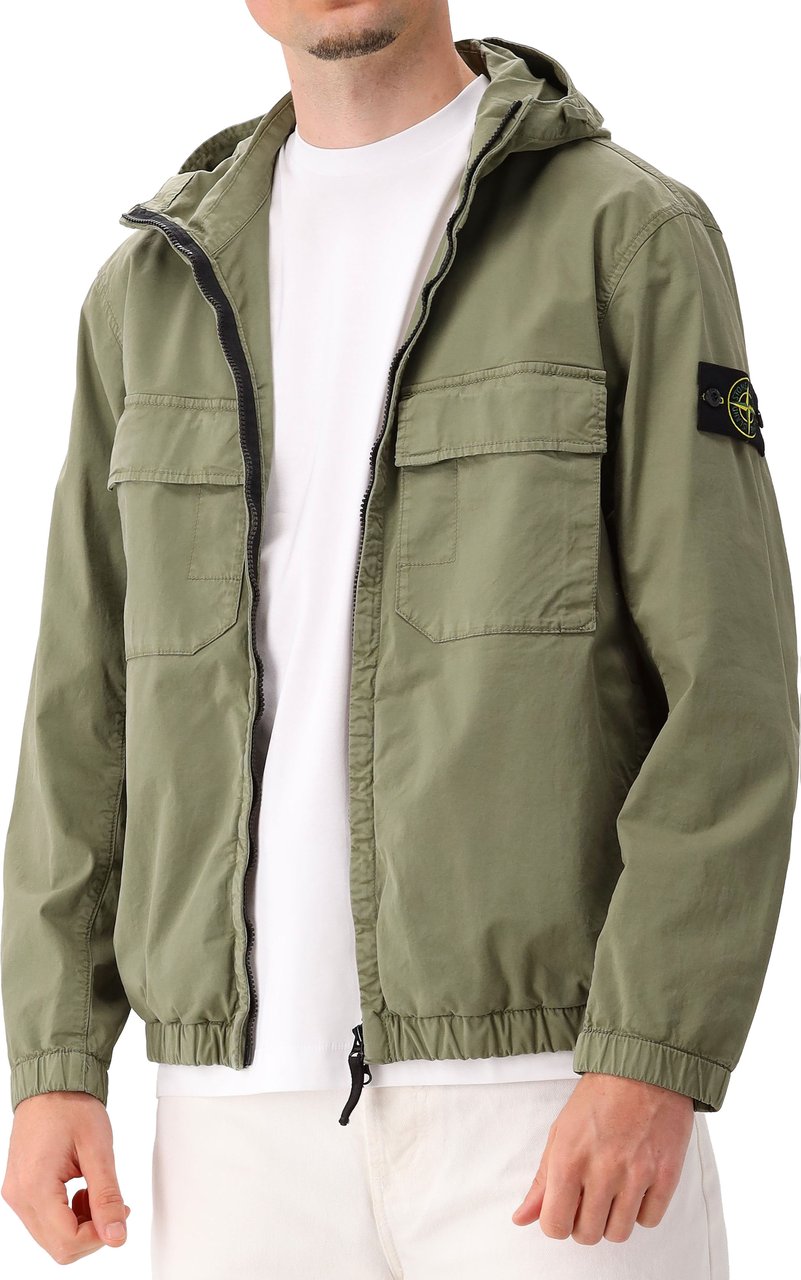 Stone Island Jas Groen Groen