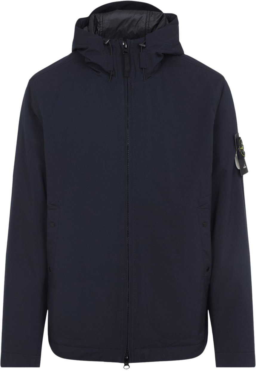 Stone Island Coats Blue Navy