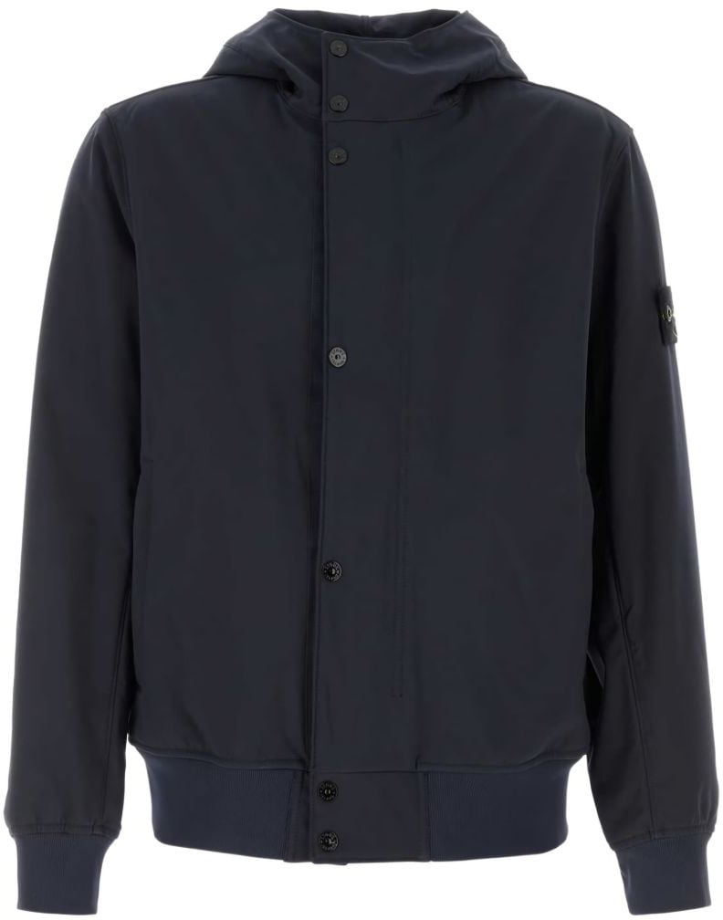 Stone Island Coats Blue Blauw