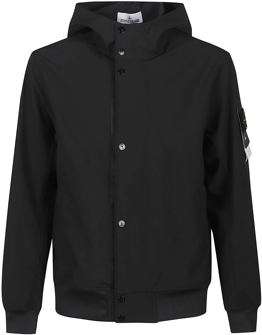 Stone Island Short Parka Black Zwart