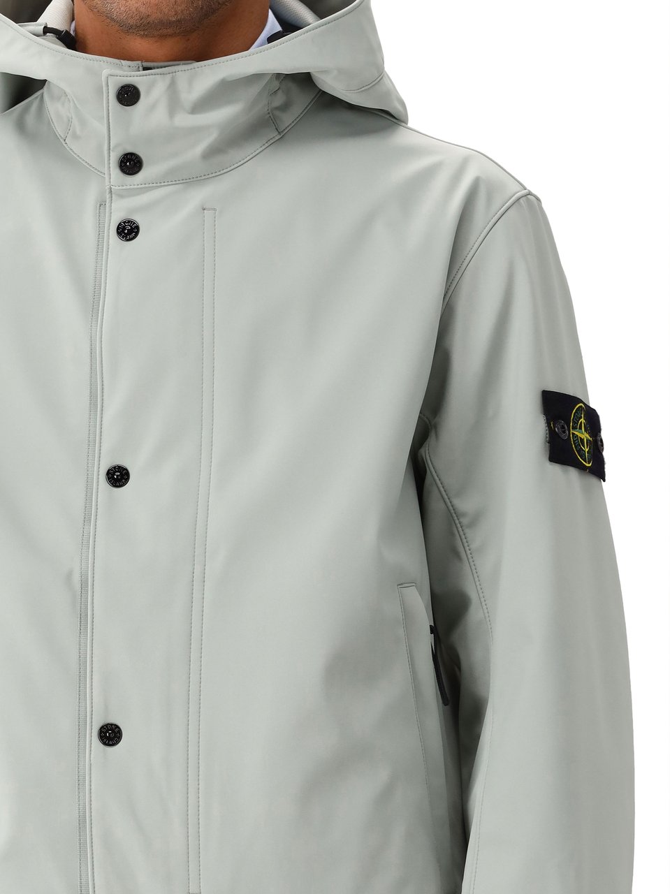 Stone Island Stone Island Softshell Jas Groen Groen