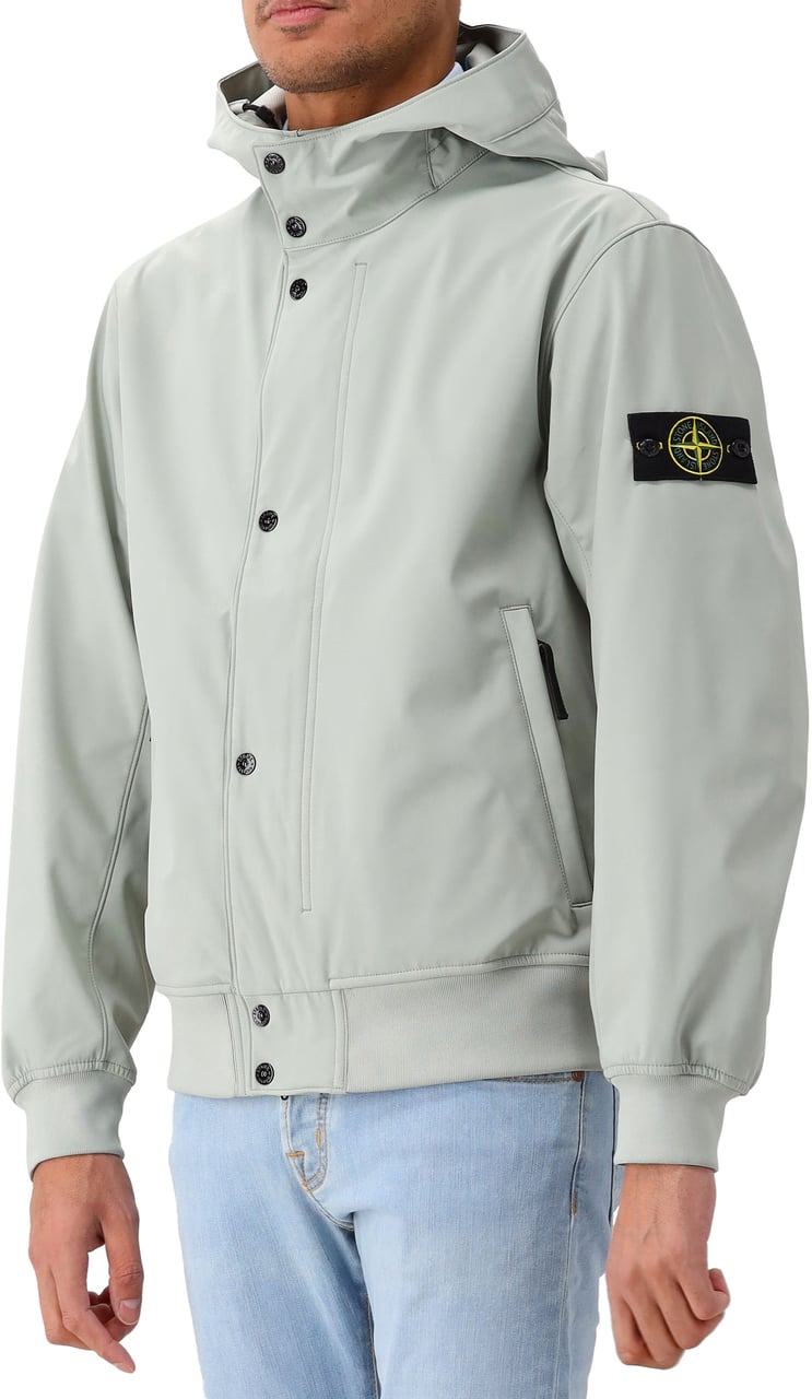 Stone Island Stone Island Softshell Jas Groen Groen