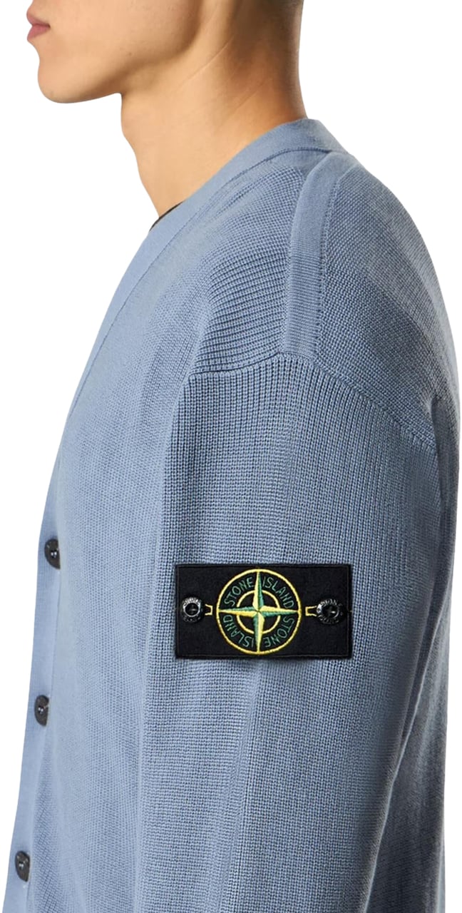 Stone Island Heren Cardigan Blauw