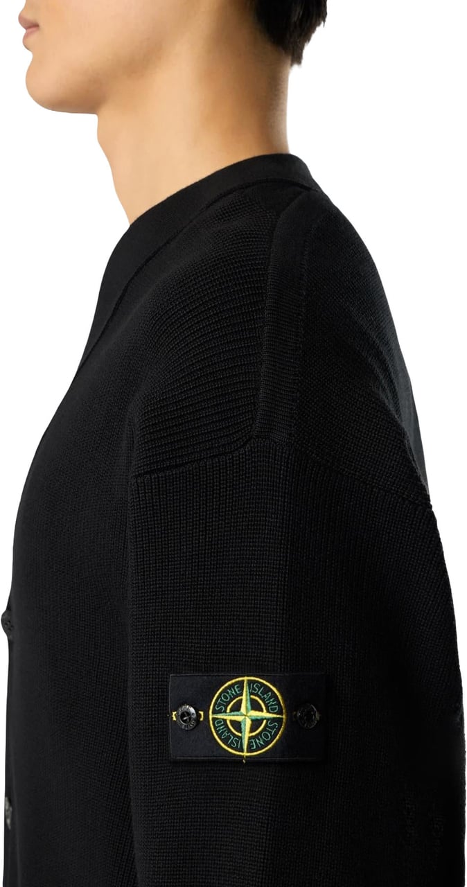 Stone Island Heren Cardigan Zwart