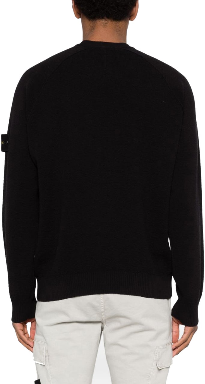 Stone Island Sweaters Navy Zwart