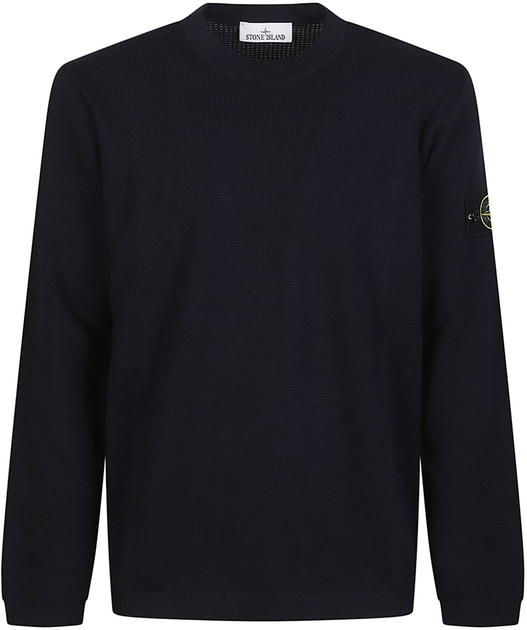 Stone Island Round Neck Sweater Blue Blauw
