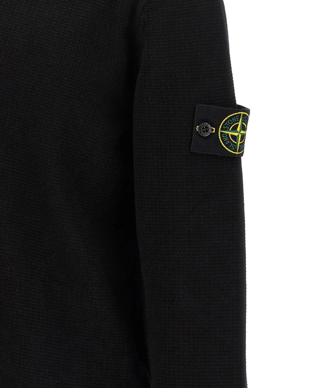 Stone Island Heren Ls Polo Zwart