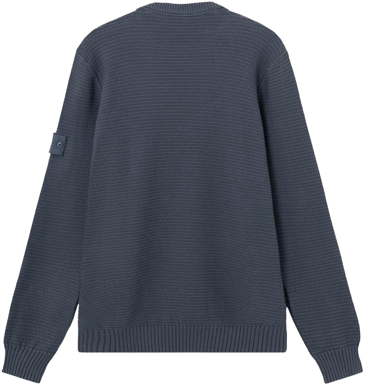 Stone Island Heren Ribbed Trims Ghost Blauw Blauw