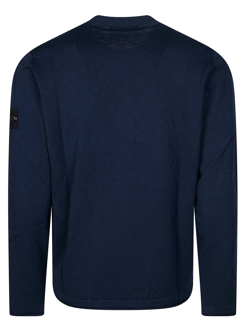 Stone Island Crew Neck Slightly Cropped T-Shirt Zwart