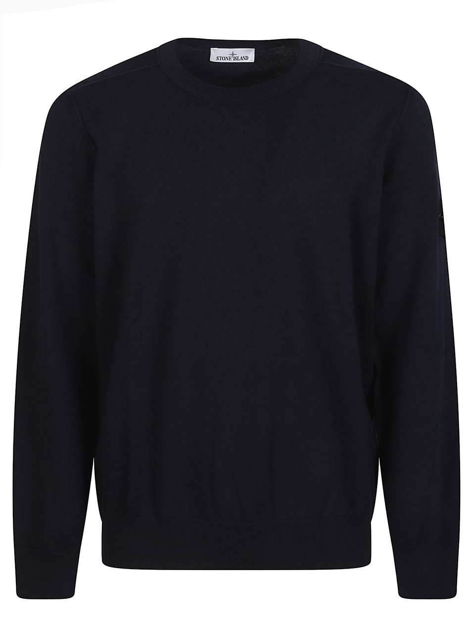 Stone Island Round Neck Sweater Blue Blauw