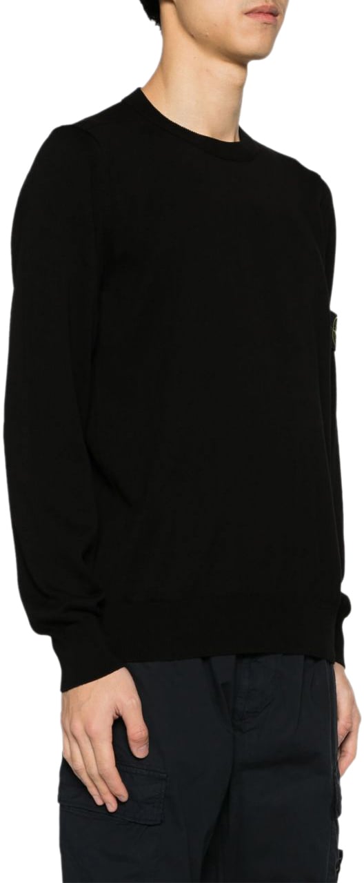 Stone Island Sweaters Black Zwart