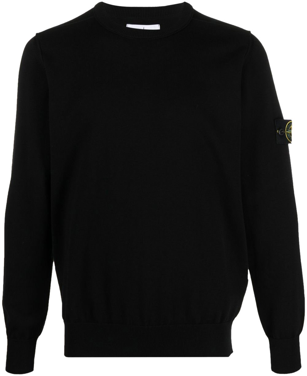 Stone Island Sweaters Black Zwart