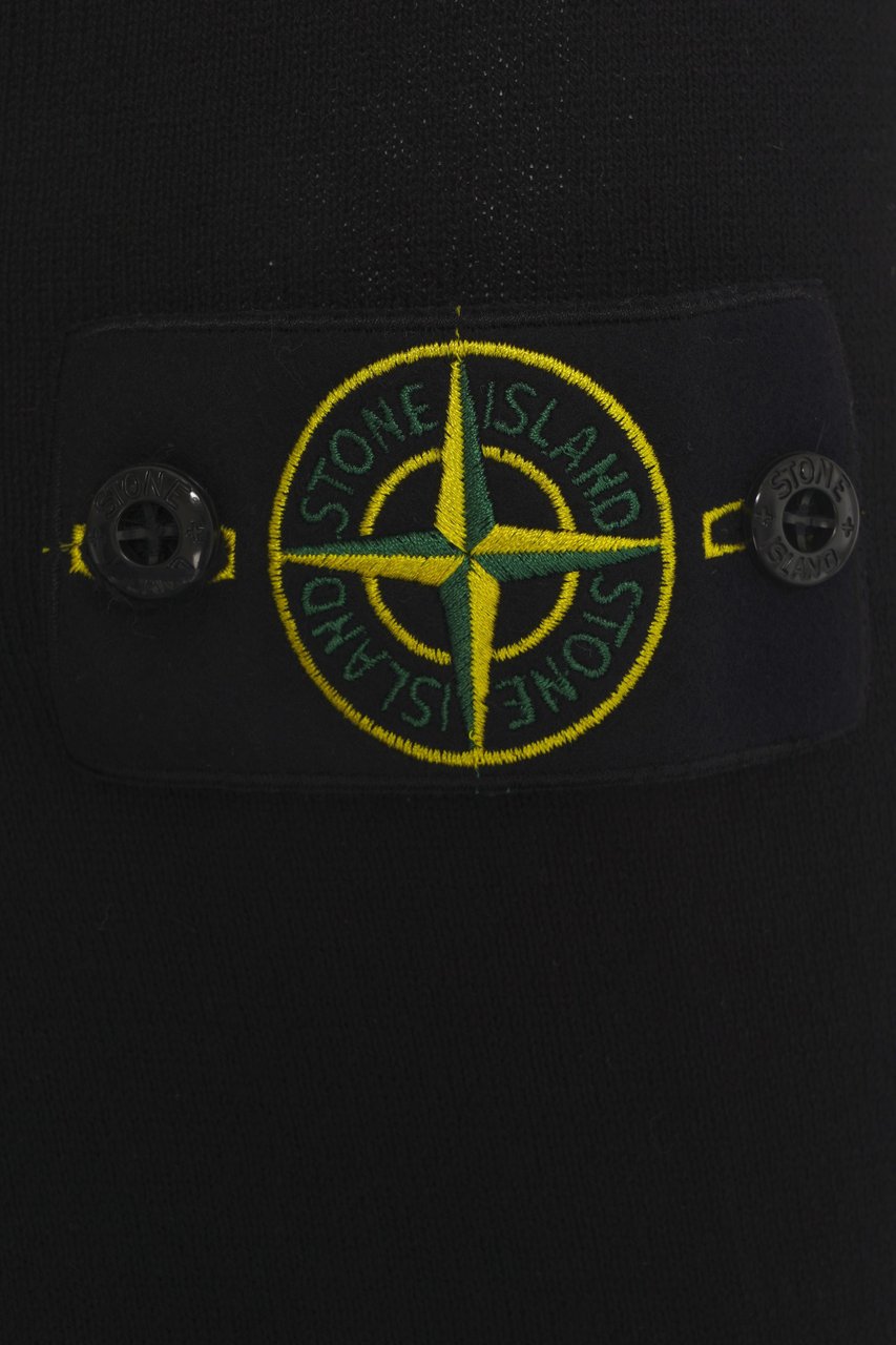 Stone Island Cotton sweater Zwart