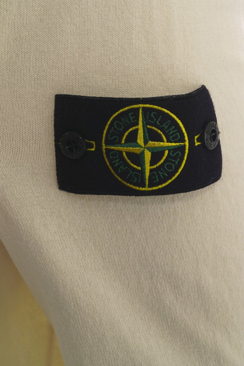 Stone Island Cotton sweater Wit