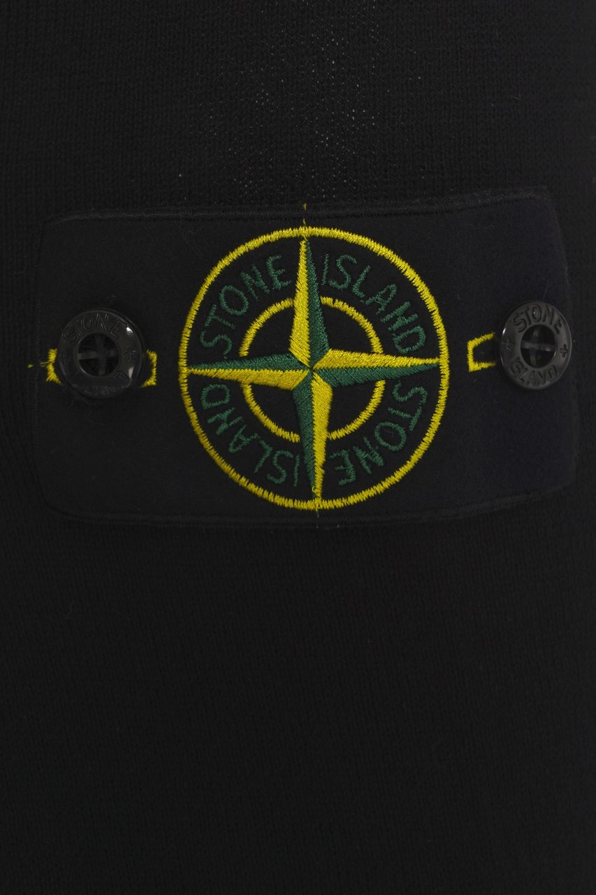 Stone Island Cotton sweater Zwart