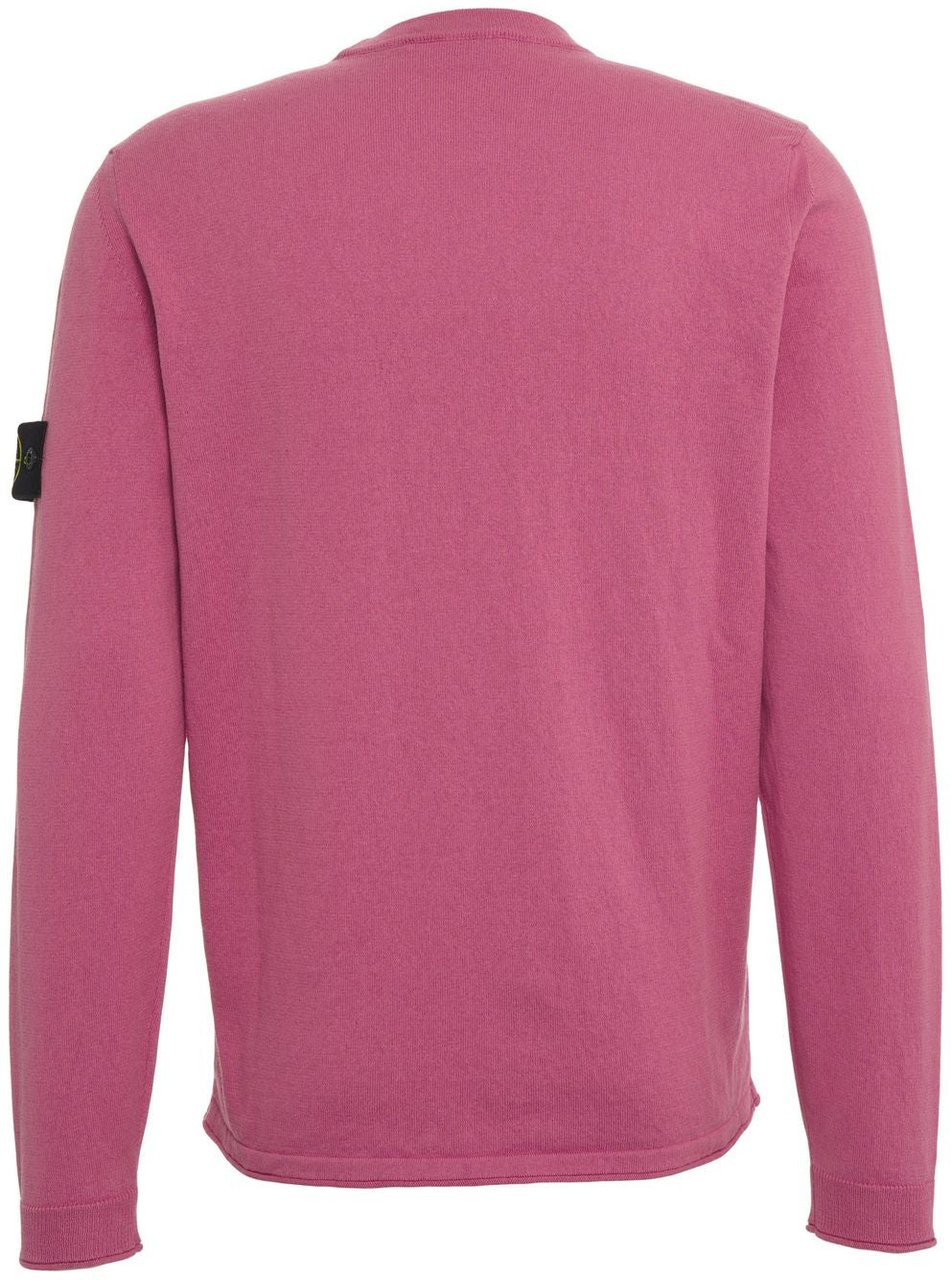 Stone Island Cotton sweater Roze