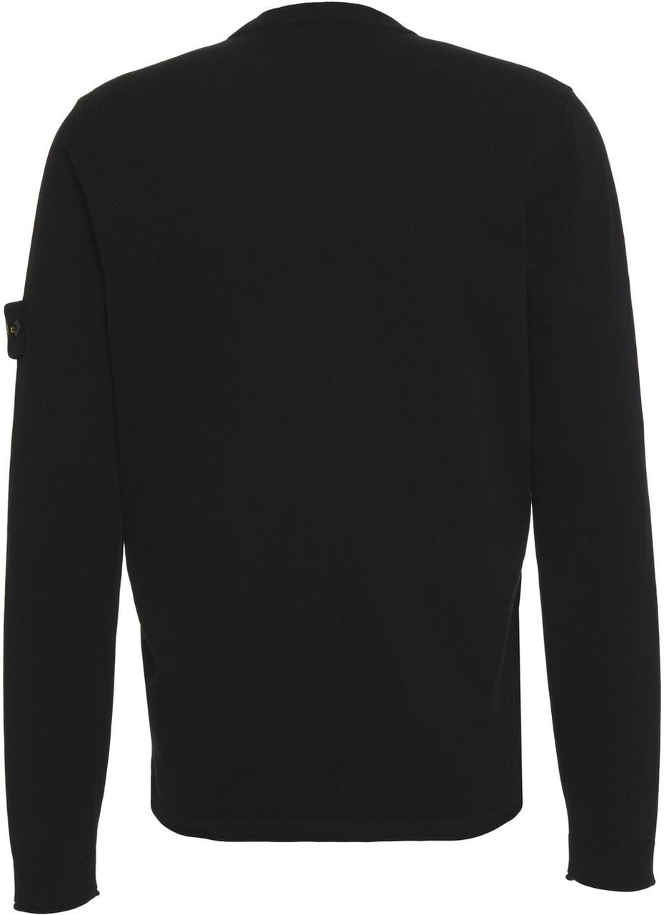 Stone Island Cotton sweater Zwart