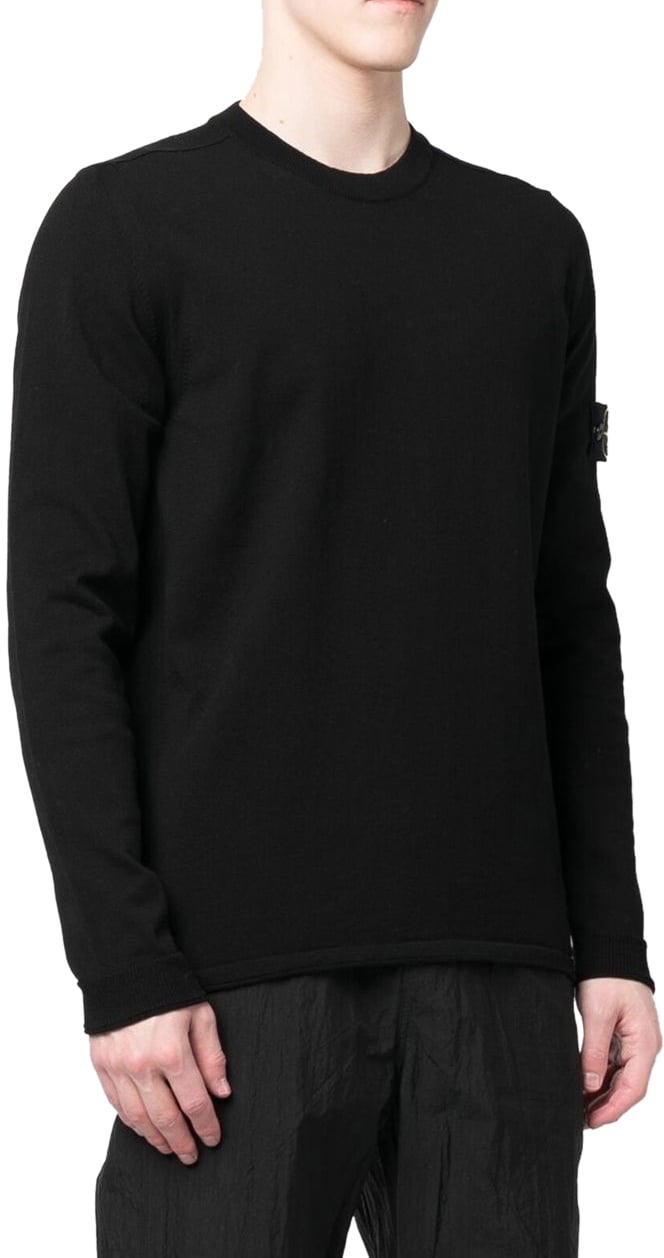 Stone Island Sweaters Black Zwart