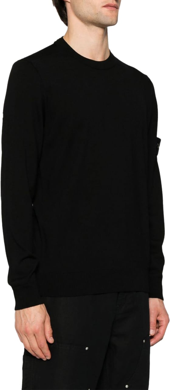 Stone Island Sweaters Black Zwart