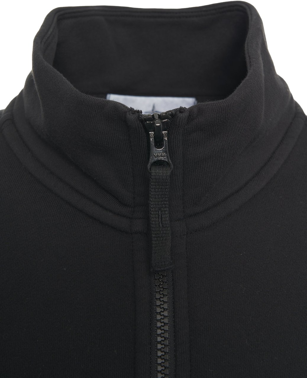 Stone Island Sweatshirt with zipper Zwart