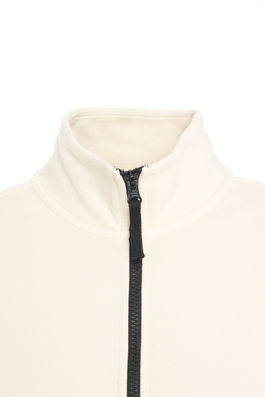 Stone Island Sweatshirt with zipper Beige