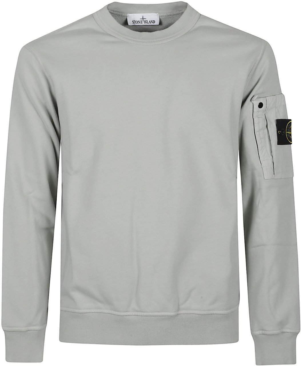 Stone Island Logo Sweatshirt Green Groen