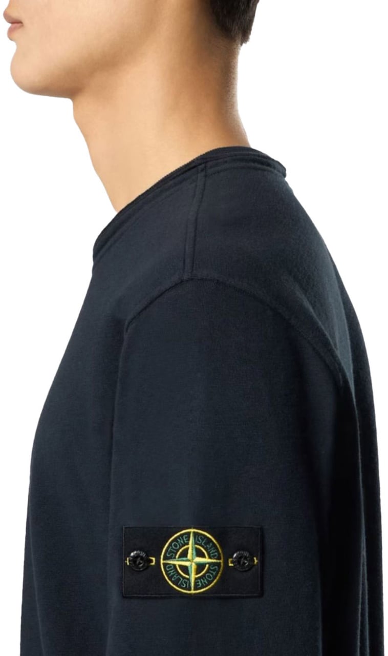 Stone Island Sweaters Blue Blauw