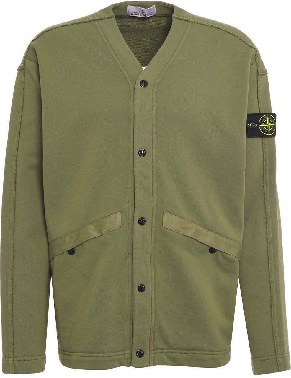 Stone Island Cotton cardigan Groen