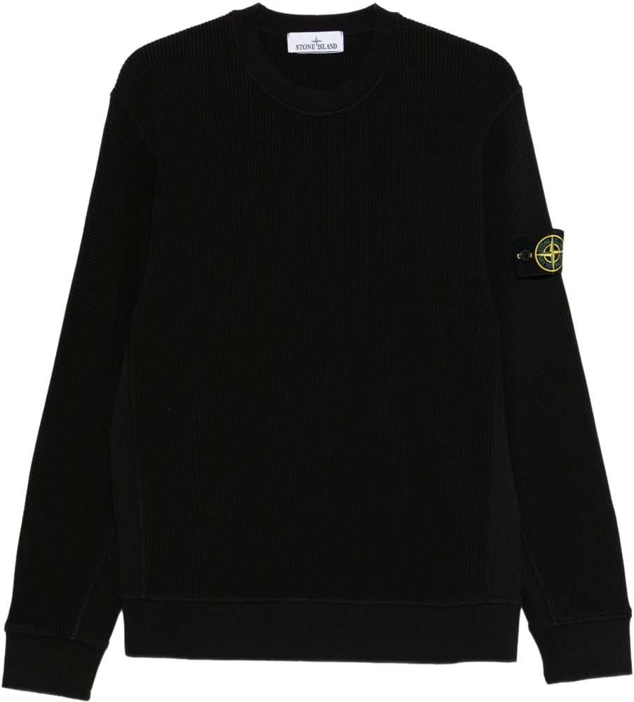 Stone Island Sweaters Black Zwart
