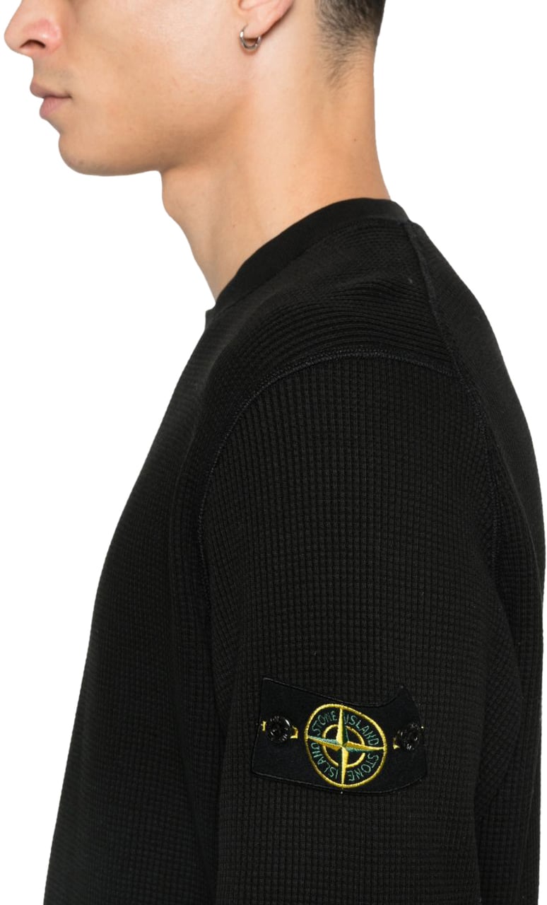Stone Island Sweaters Black Zwart