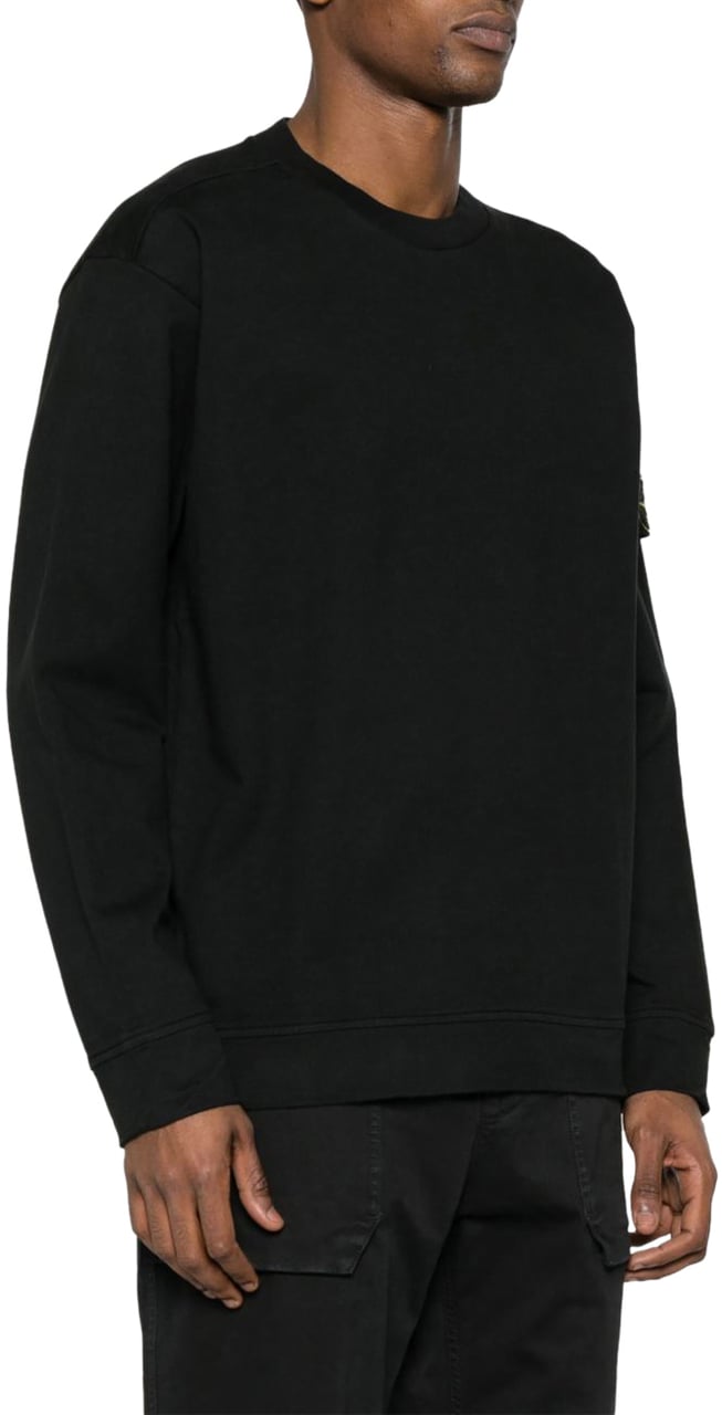 Stone Island Sweaters Black Zwart