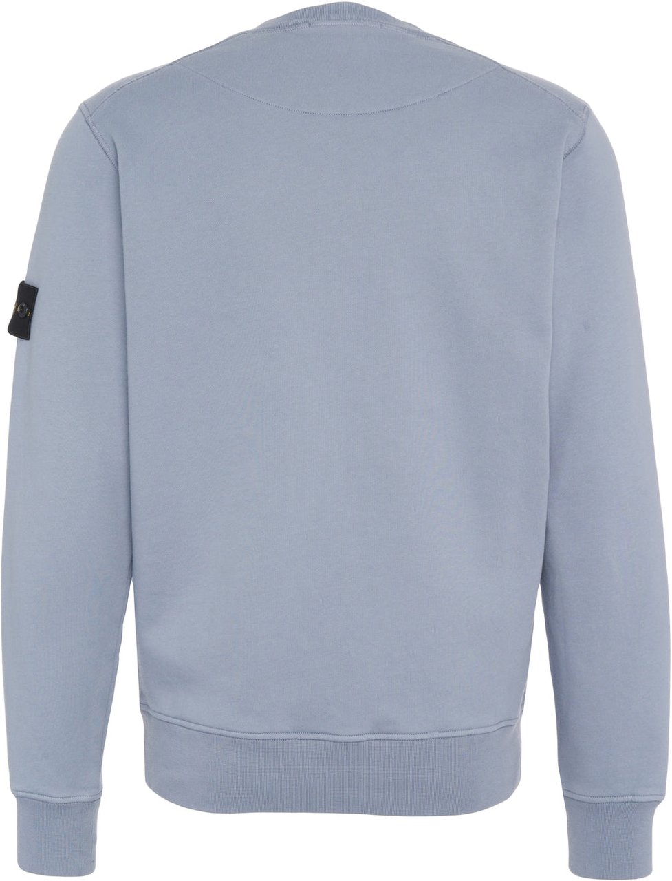 Stone Island Sweatshirt with logo label Blauw