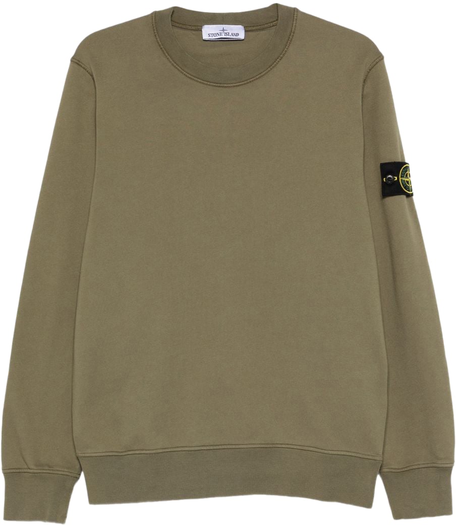 Stone Island Sweaters Green Donkergroen