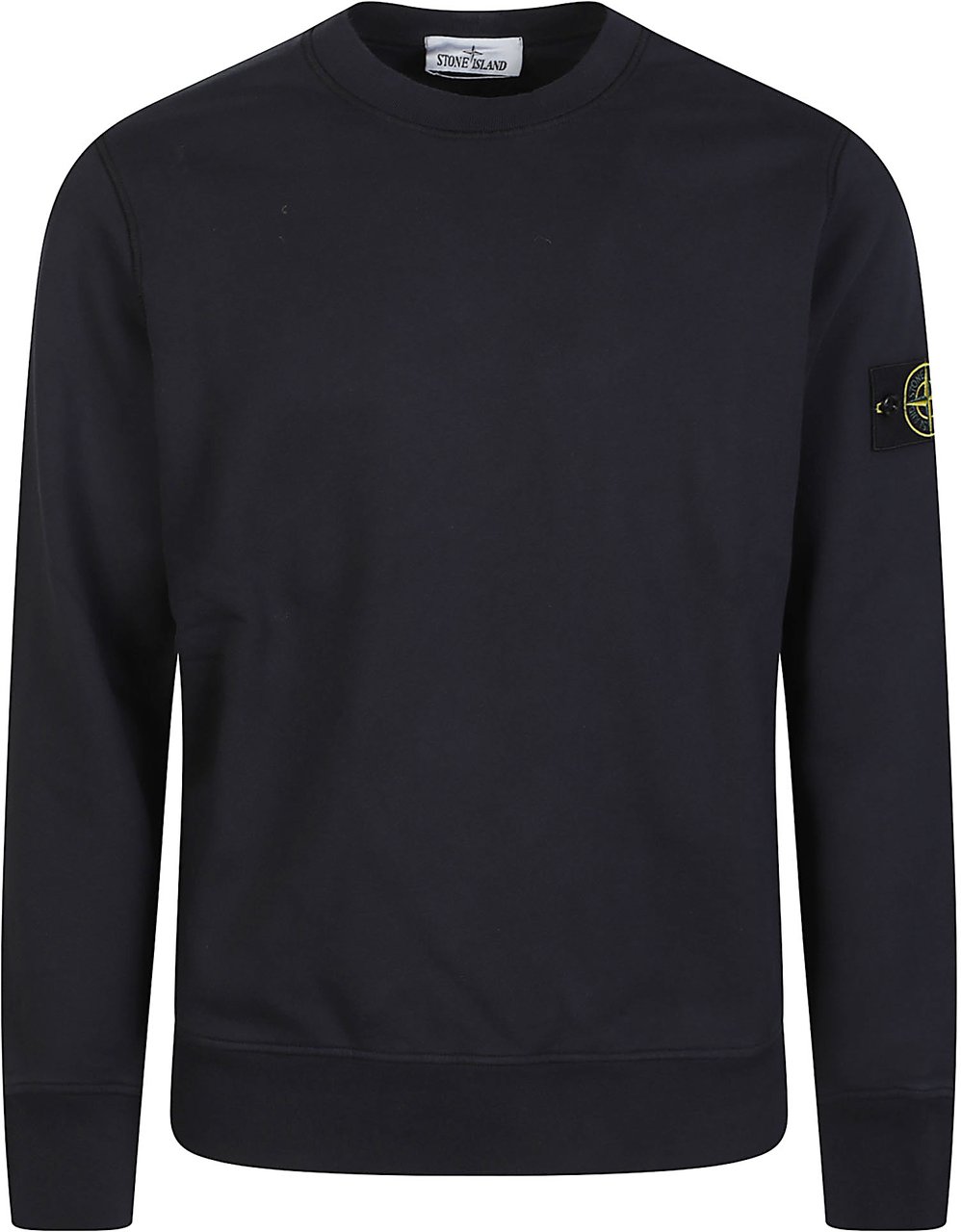Stone Island Basic Logo Sweatshirt Blue Blauw