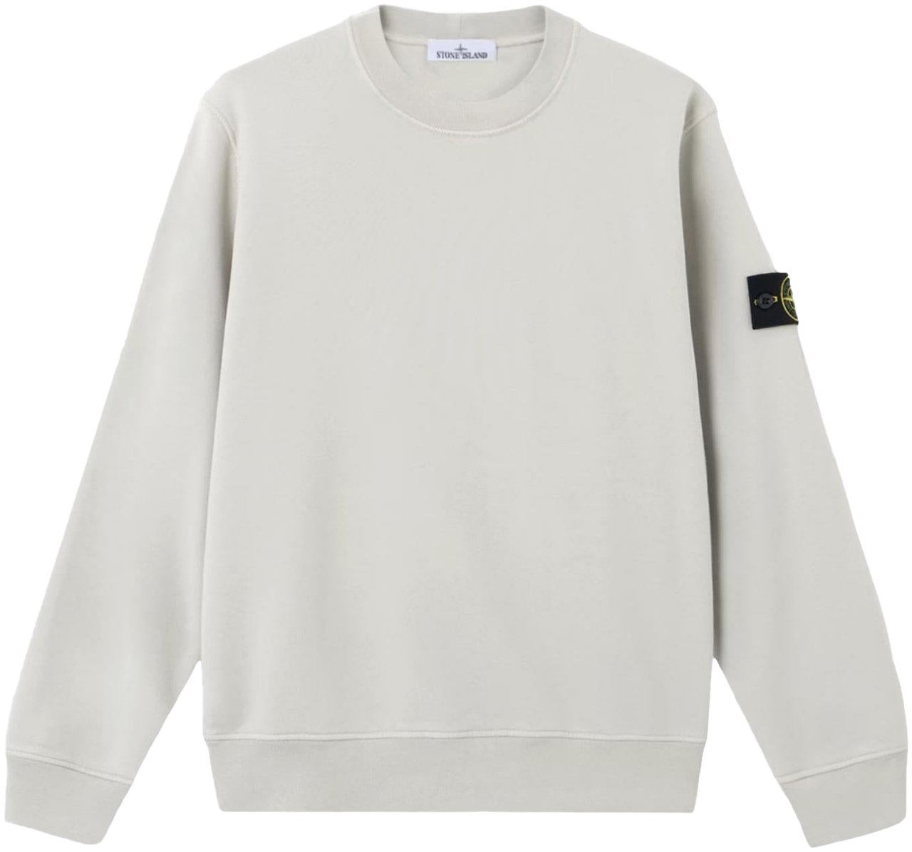 Stone Island Heren Logo-Patch Sweater Grijs Grijs