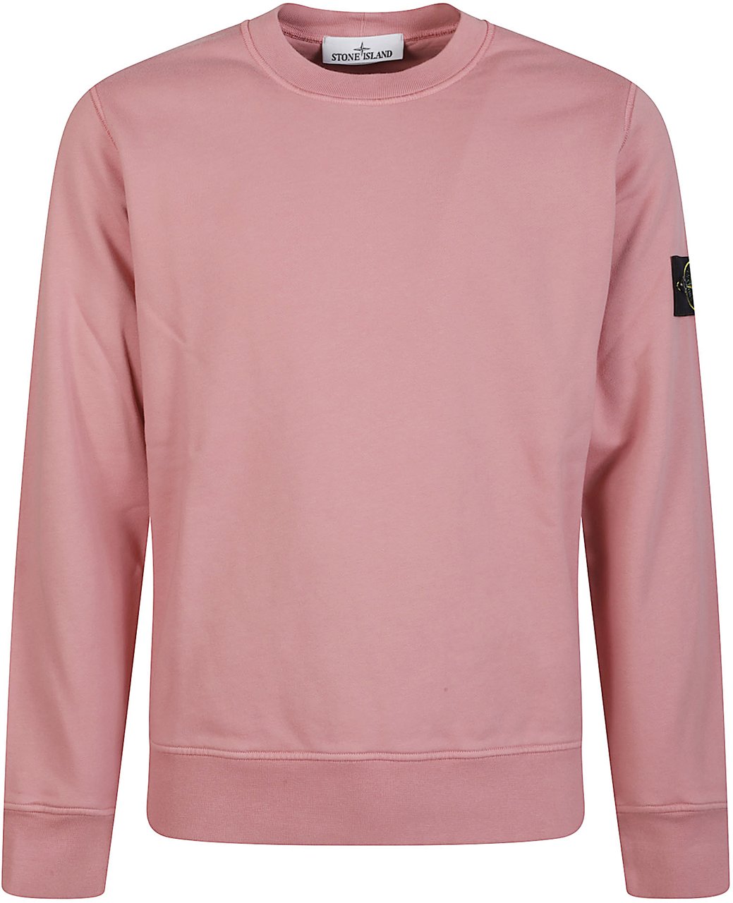 Stone Island Basic Logo Sweatshirt Pink Roze