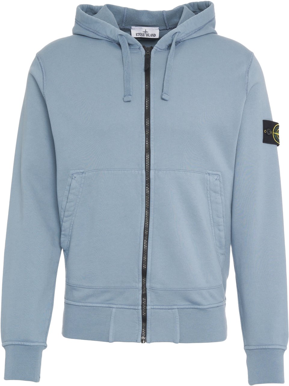 Stone Island Hoodie with zip Blauw