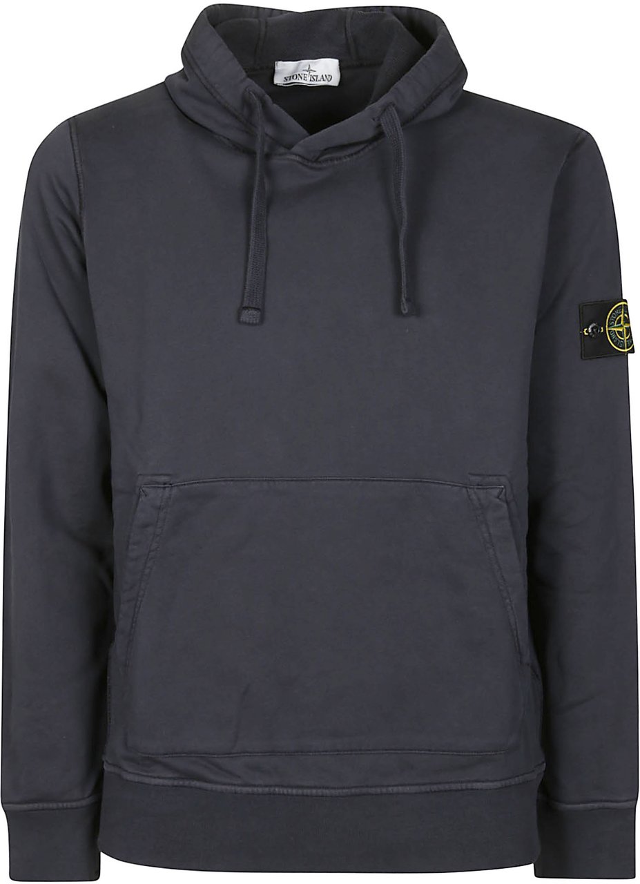 Stone Island Basic Sweatshirt Blue Blauw