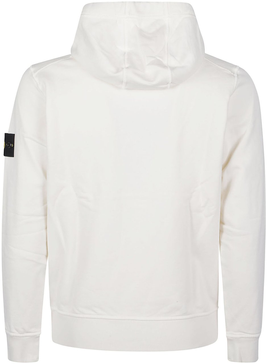Stone Island Basic Sweatshirt White Wit
