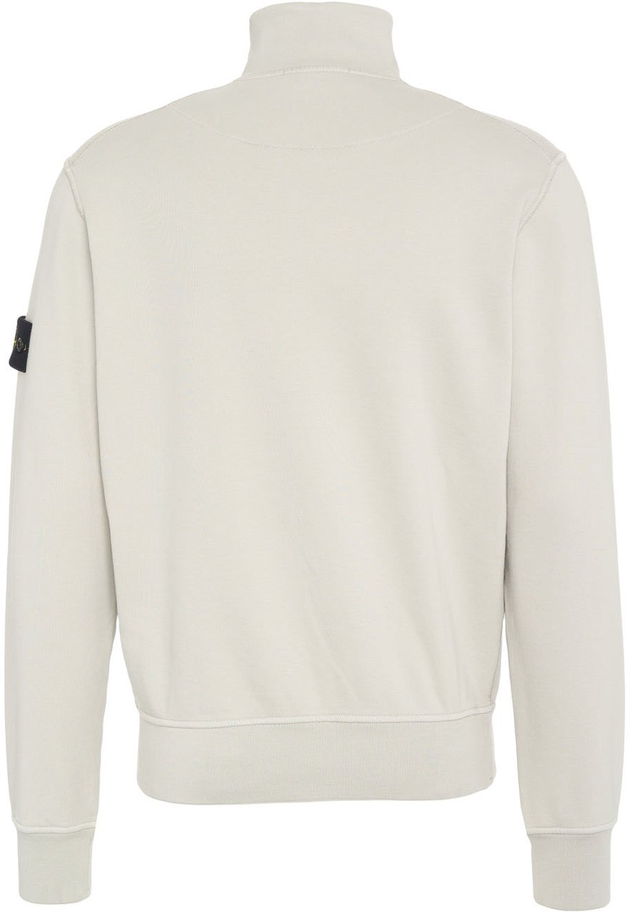 Stone Island Sweatshirt with zipper Grijs