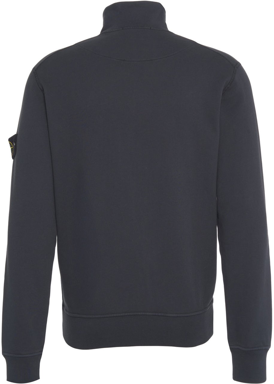 Stone Island Sweatshirt with zipper Blauw